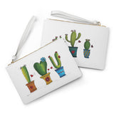 Clutch Bag with cactus