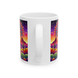 Arizona desert scene coffee mug - 11 oz