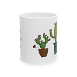 Cactus coffe mug - you are pricking awesome - cactus lover gift