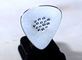 Guitar Pick for the Space Age Handmade from Aluminum