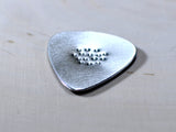 Guitar Pick for the Space Age Handmade from Aluminum